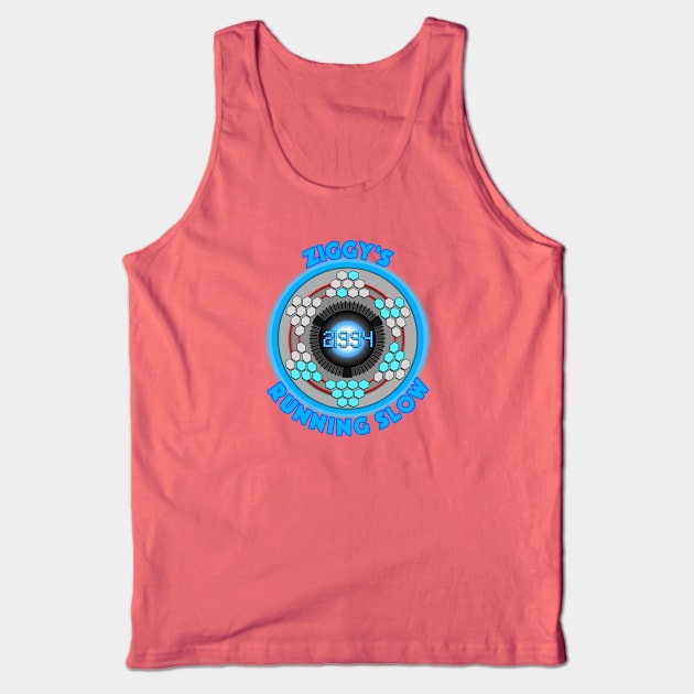 Quantum Leap Ziggy's Running Slow LEET SPEAK Tank Top by The Rewatch Podcast